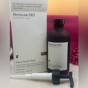 Perricone Md citrus facial wash rx2 correct w/DMAE 6 oz